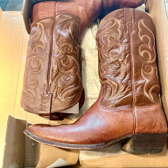 Handcrafted Leather Cowboy Boots main image 5